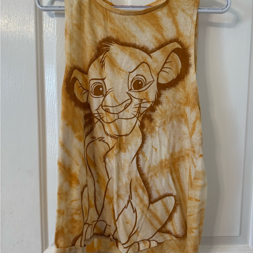 Disney Kid’s Lion King Graphic Tank Top - Tan